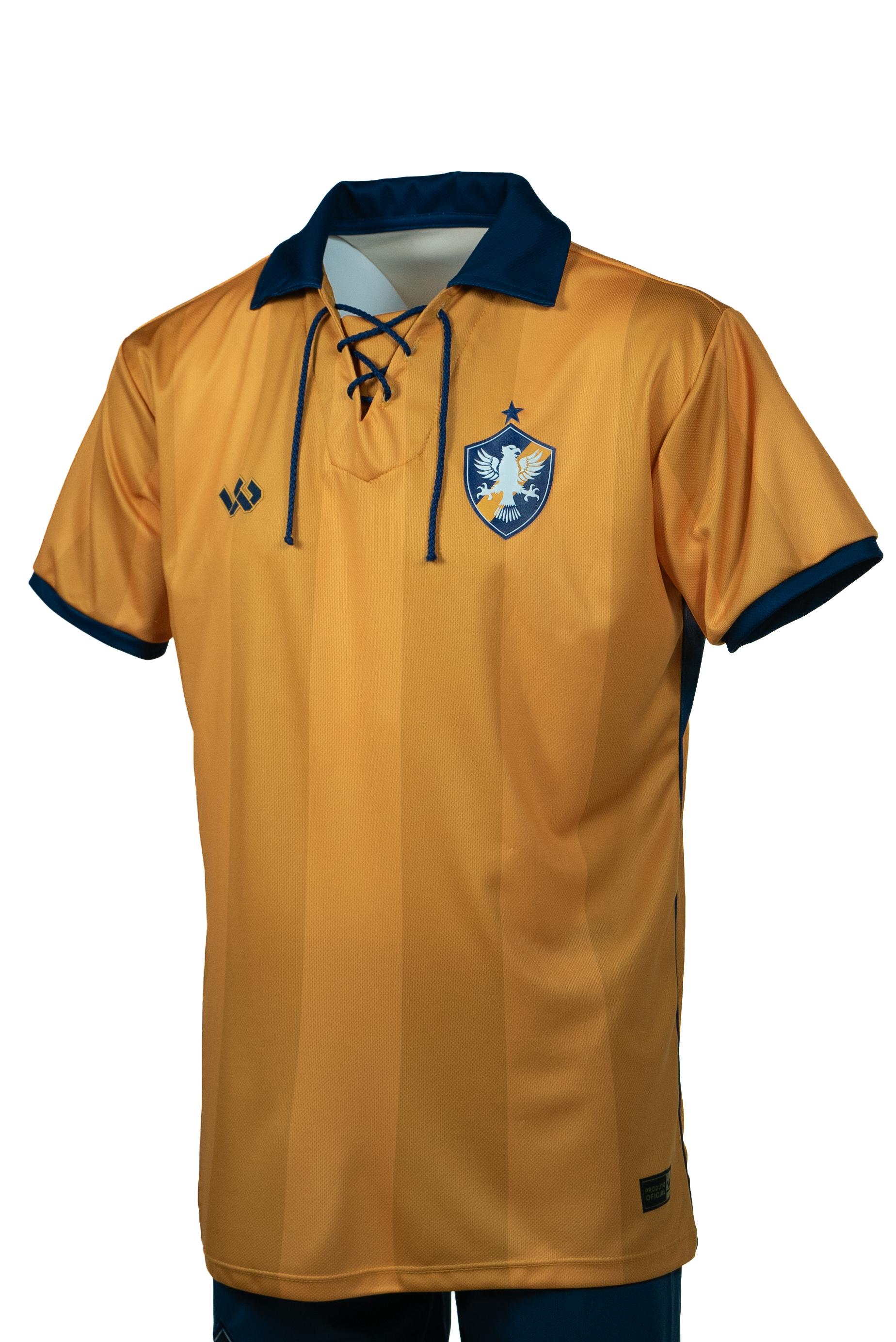 Camisa Retrô - Amarela Padrão I - 2025