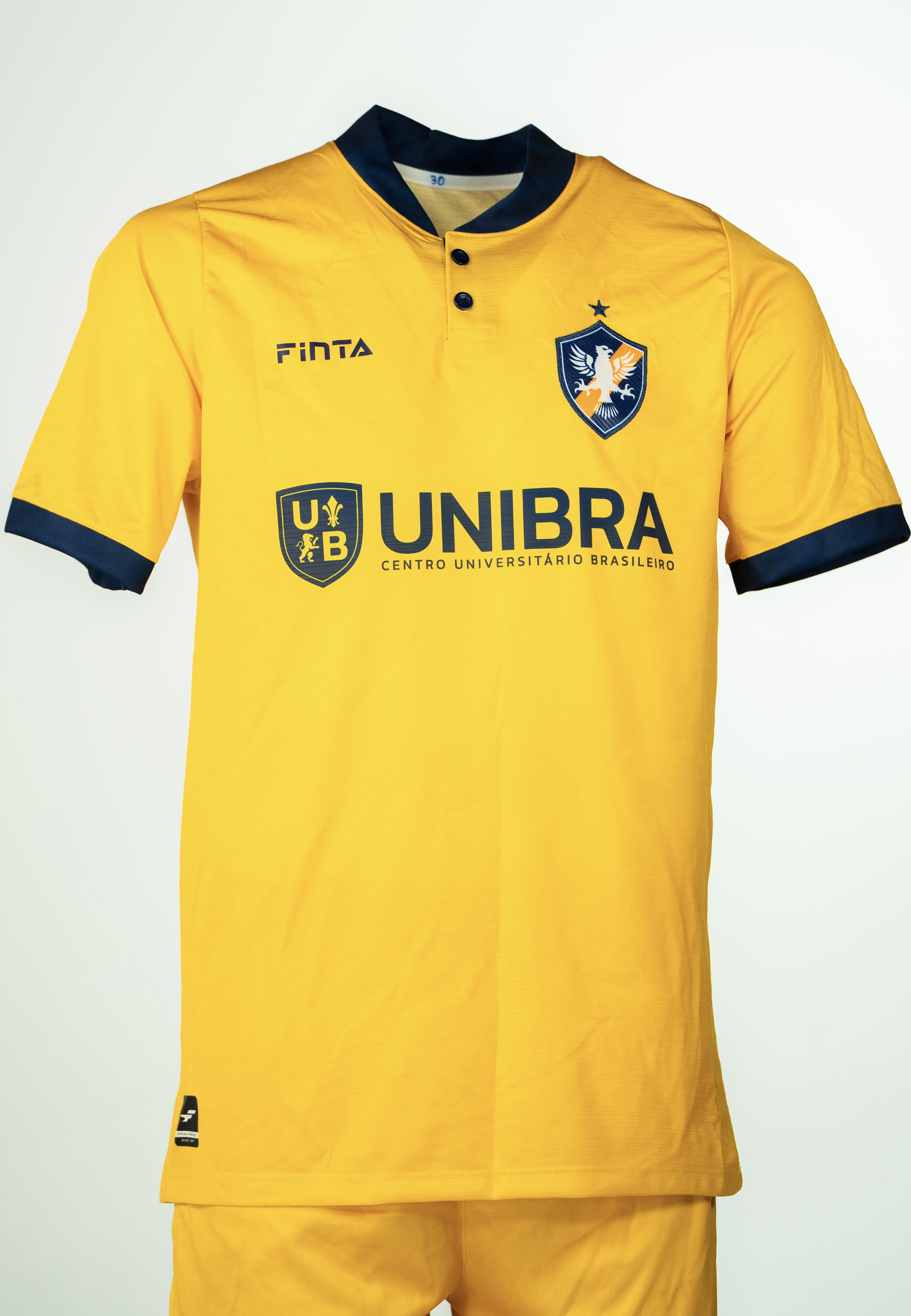 Camisa Retrô - Amarela Padrão I - 2026