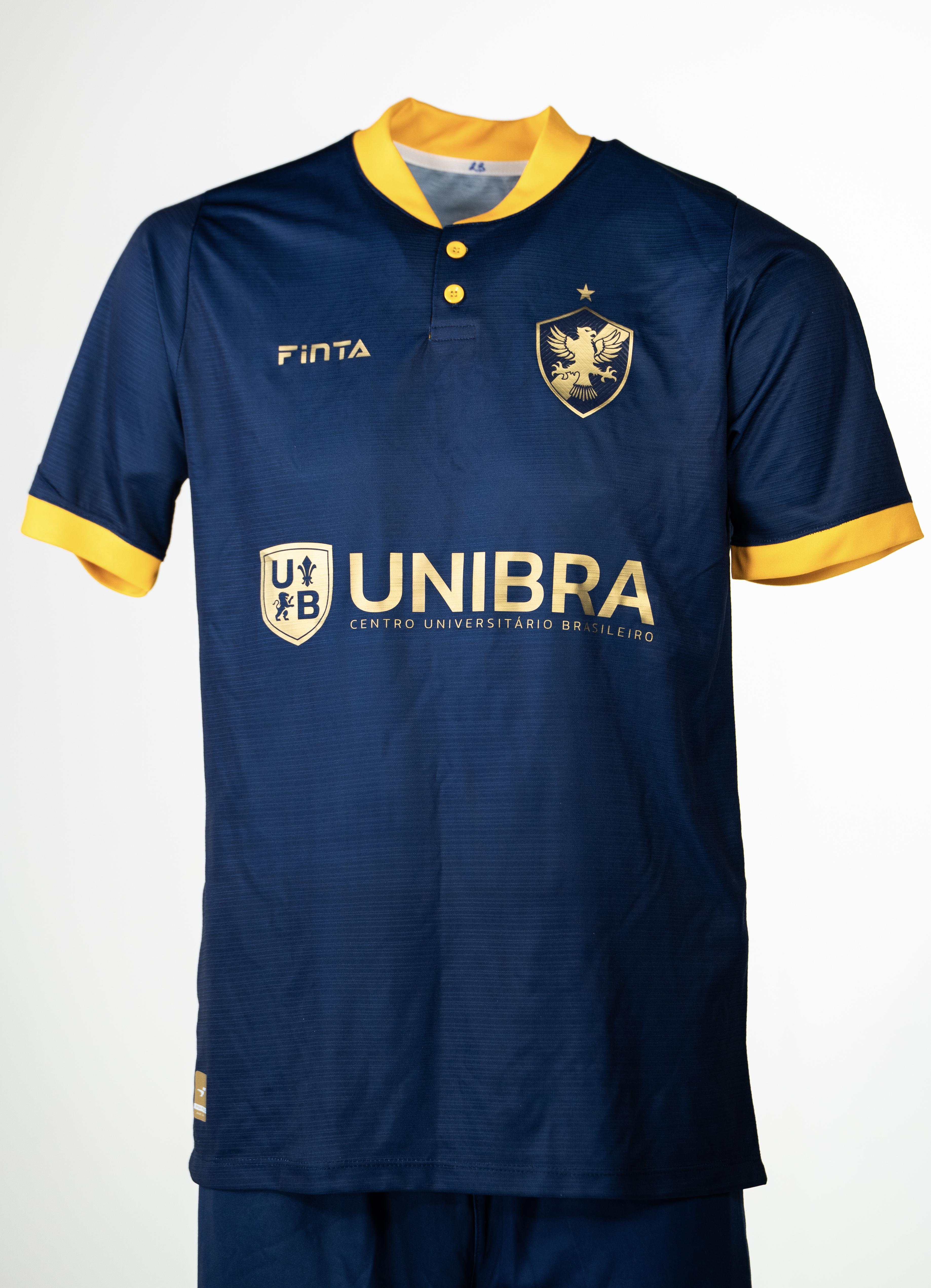 Camisa Retrô - Azul Padrão II - 2026