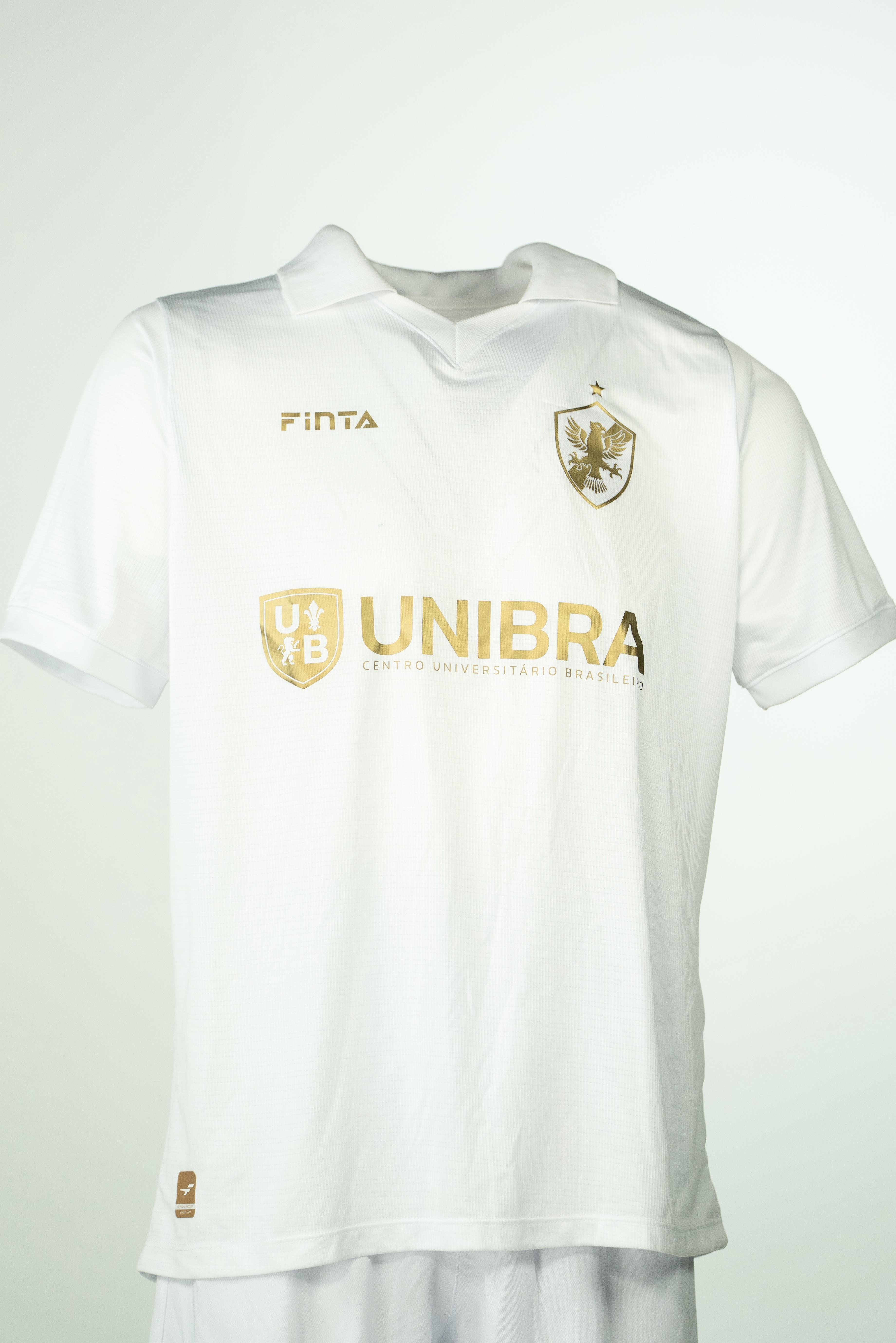 Camisa Retrô - Branca Padrão - 2026